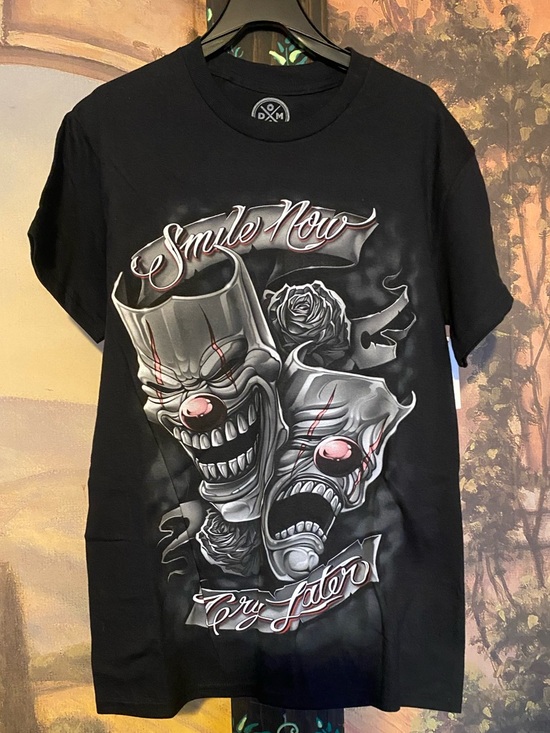 Dom Other - Drama Creepy Clown Mask Tshirt